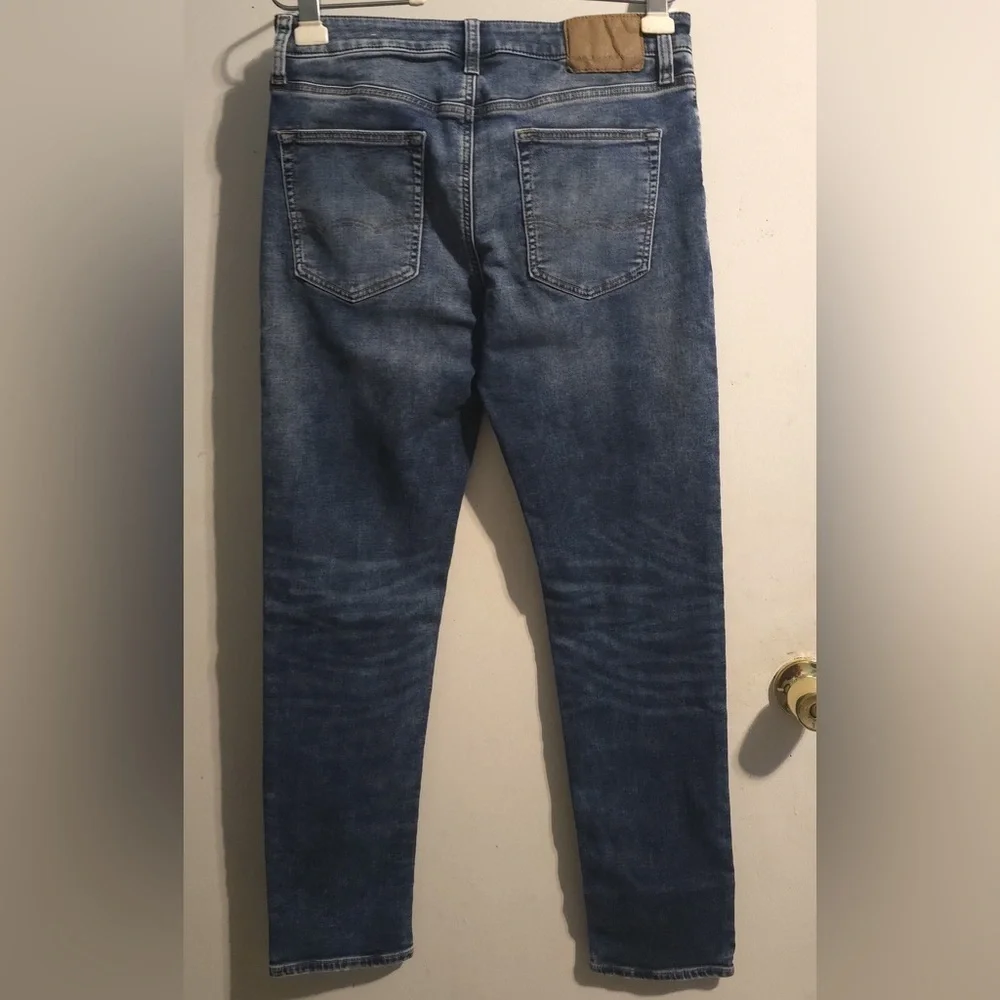 American Eagle Outfitters Dark Blue Straight Jeans